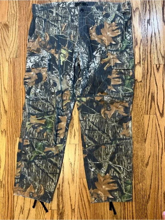 RedHead Mossy Oak Obsession Camo Pants Mens XL Hunting Carpenter Cargo 30" - Picture 11 of 11